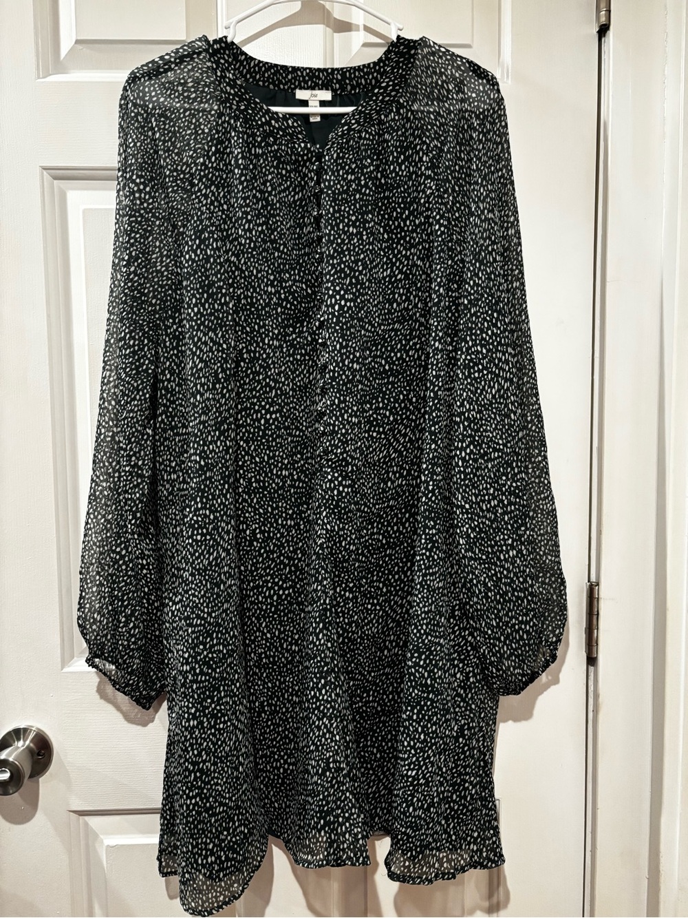 Joie Arctic Balloon Sleeve Dress